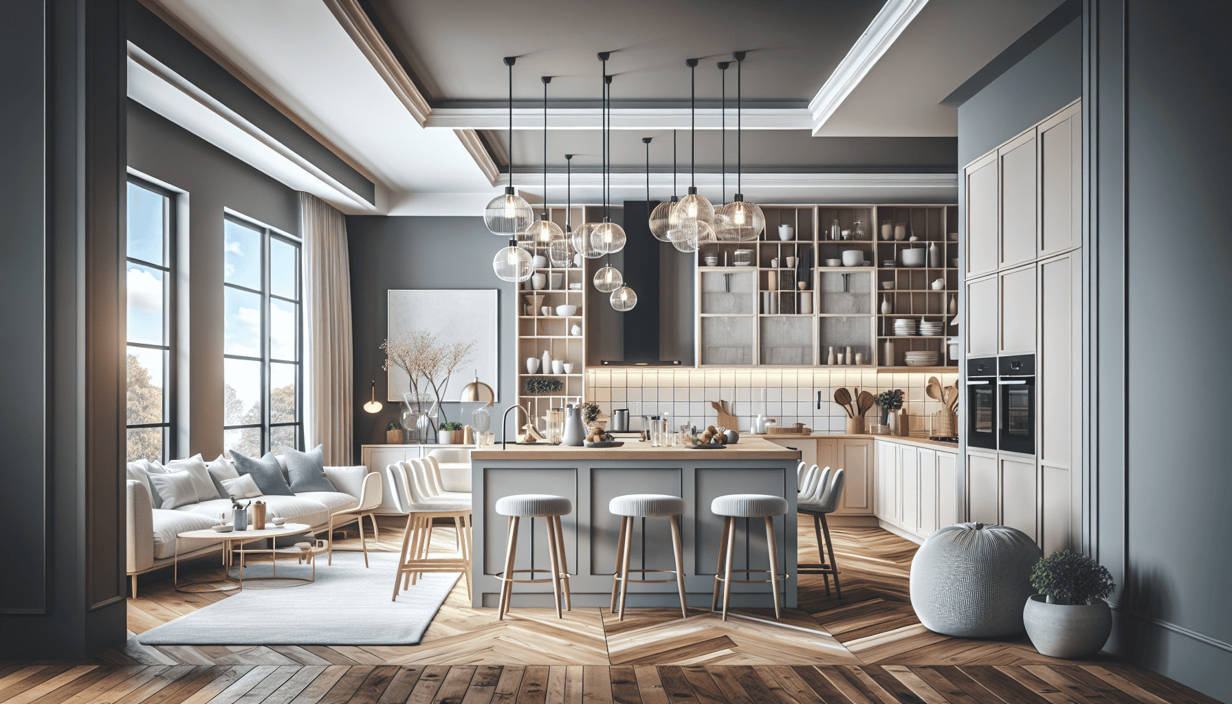 Open Plan Kitchen Renovation Ideas